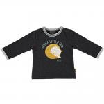 Mobile Preview: BESS Baby Unisex Langarmshirt Little Brave One, Anthrazit