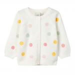 Preview: NAME IT Baby Mädchen Strick Cardigan DADDEL, Snow White
